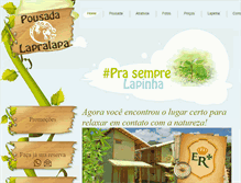 Tablet Screenshot of lapralapa.com.br